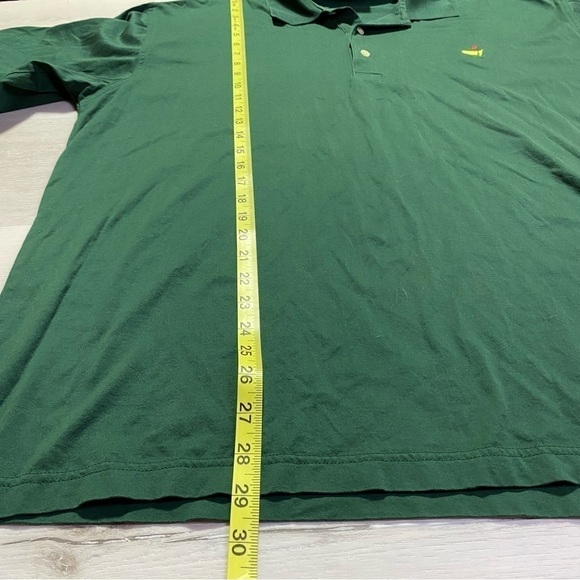 Masters Polo Shirt - Green - 100% Pima Cotton, Augusta National Golf Shop, XL - Picture 11 of 12